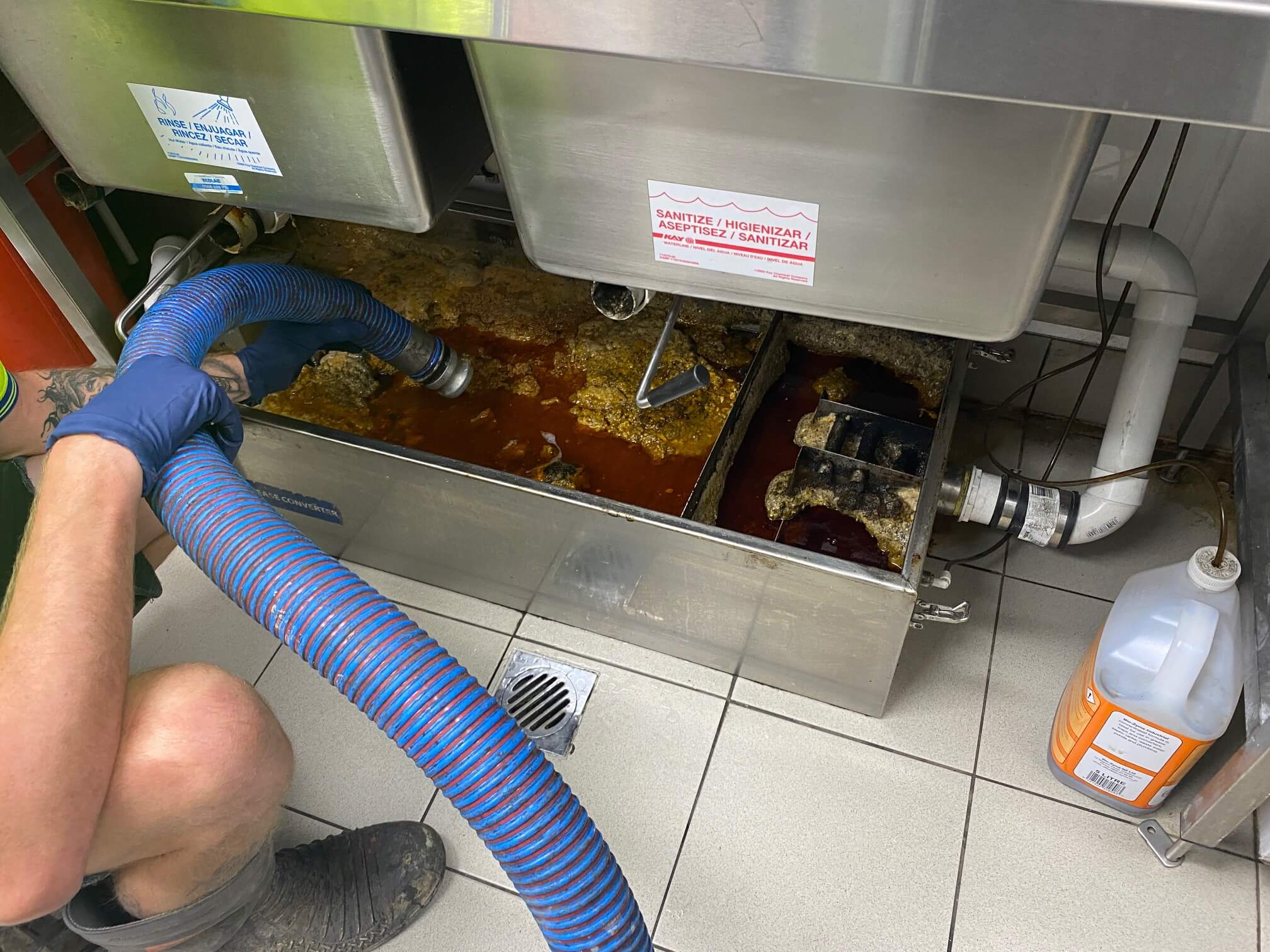 Grease Trap Cleaning in East Moline
